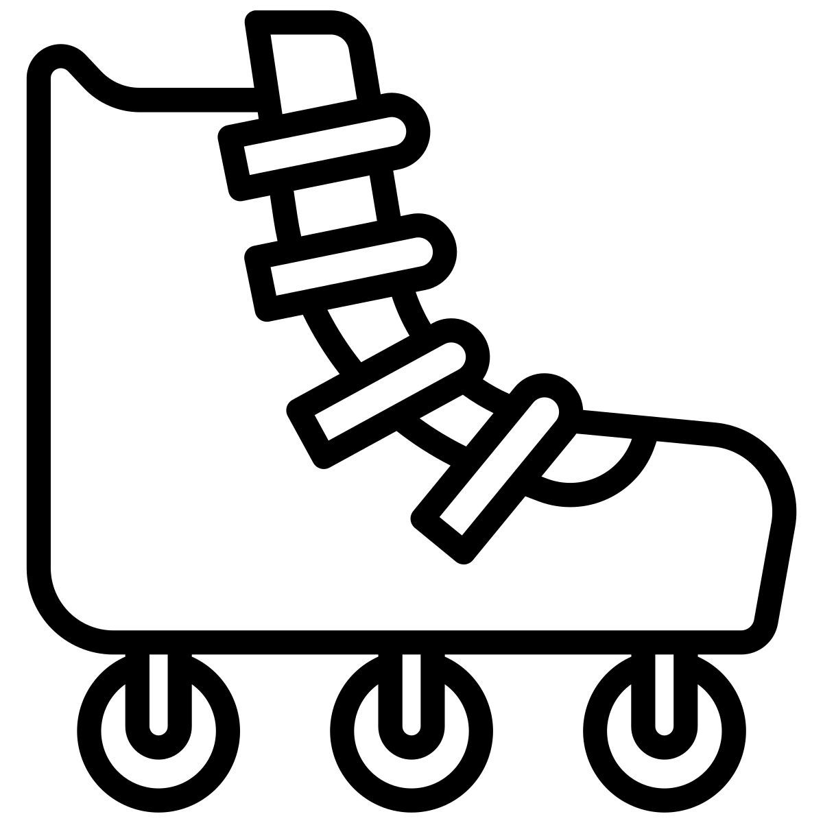 roller skate icon