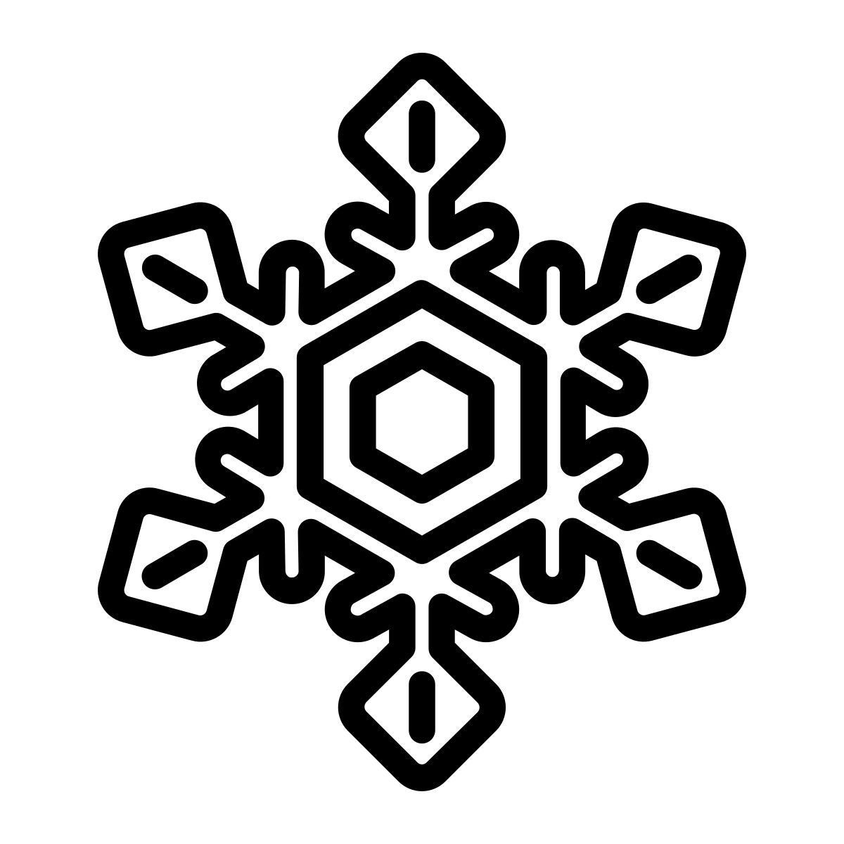 Copo de nieve icon