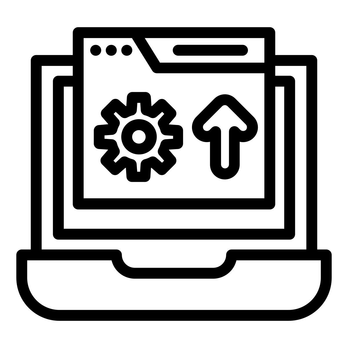 upload settings icon