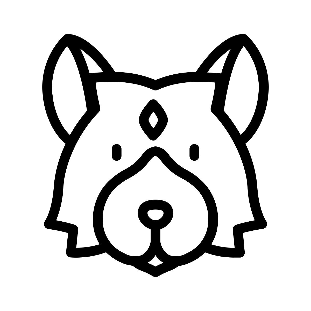 shetland sheepdog icon