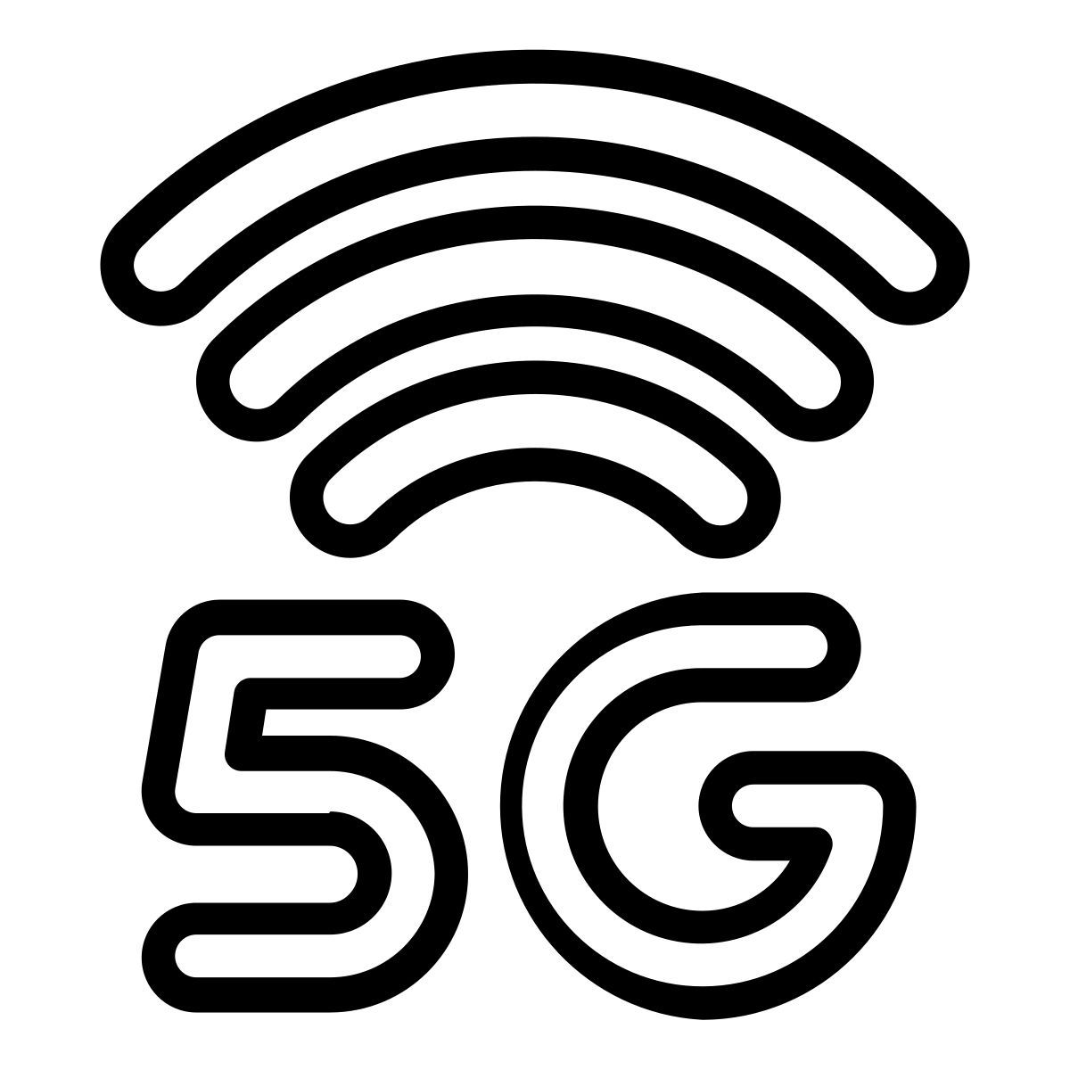 conexão média icon