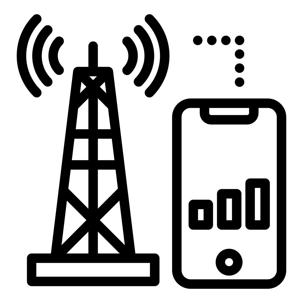 signal tower icon