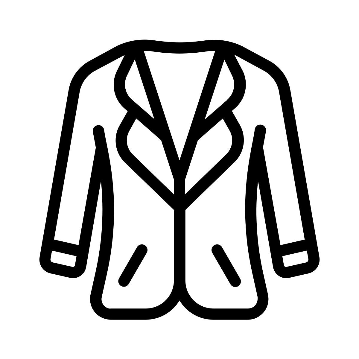 formal suit icon