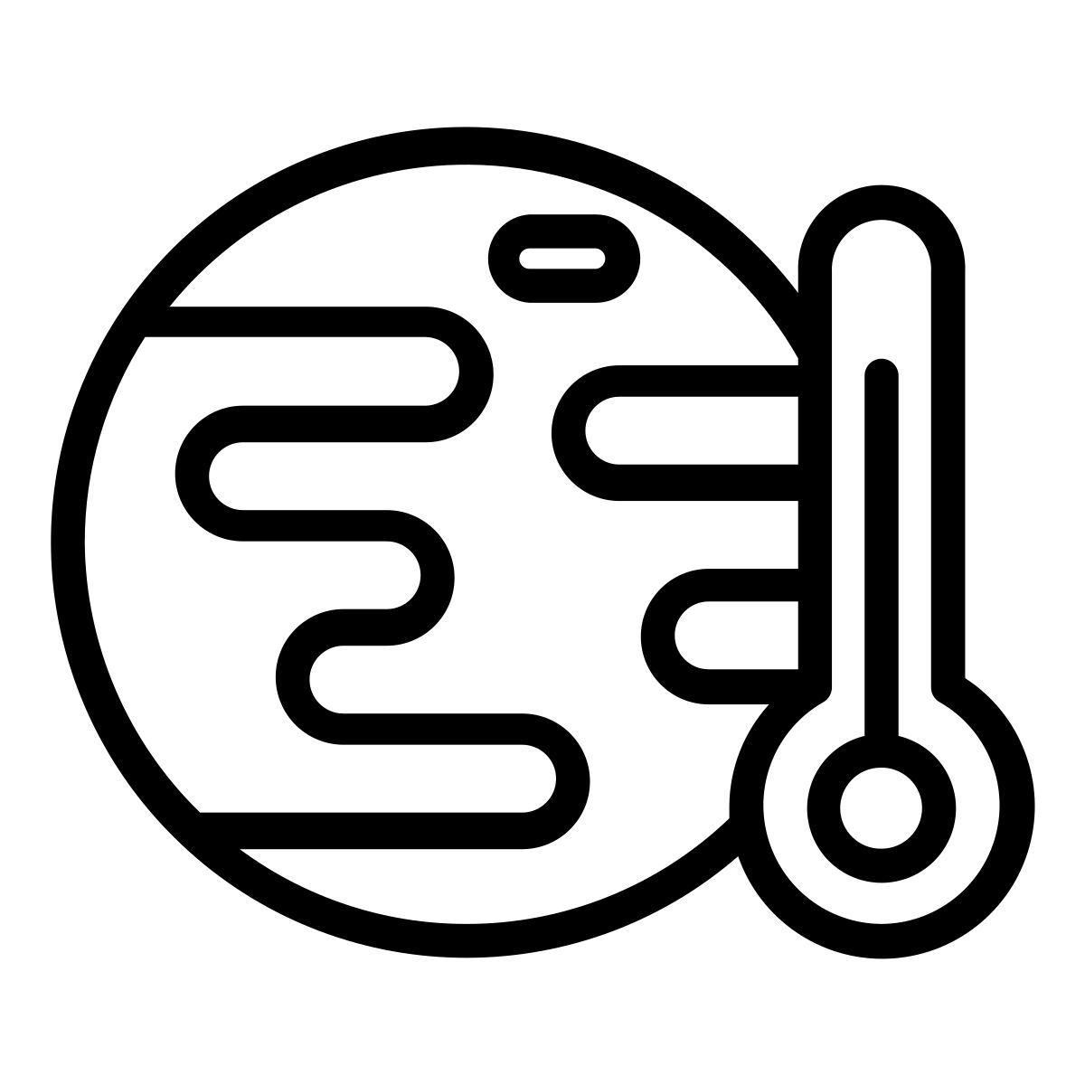 hot temperature icon