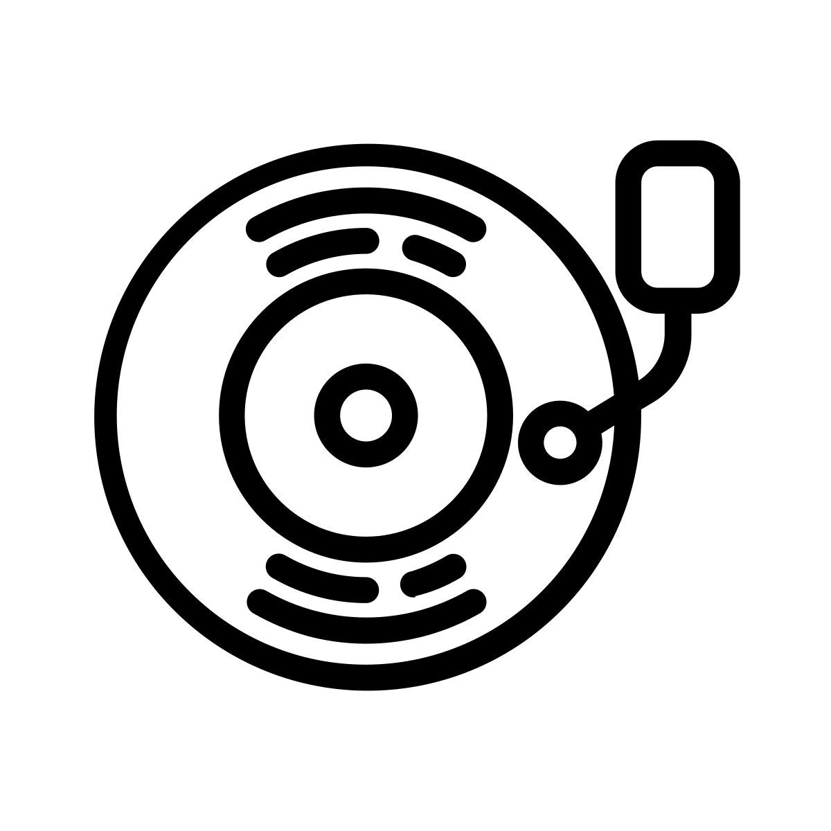 vinyl icon