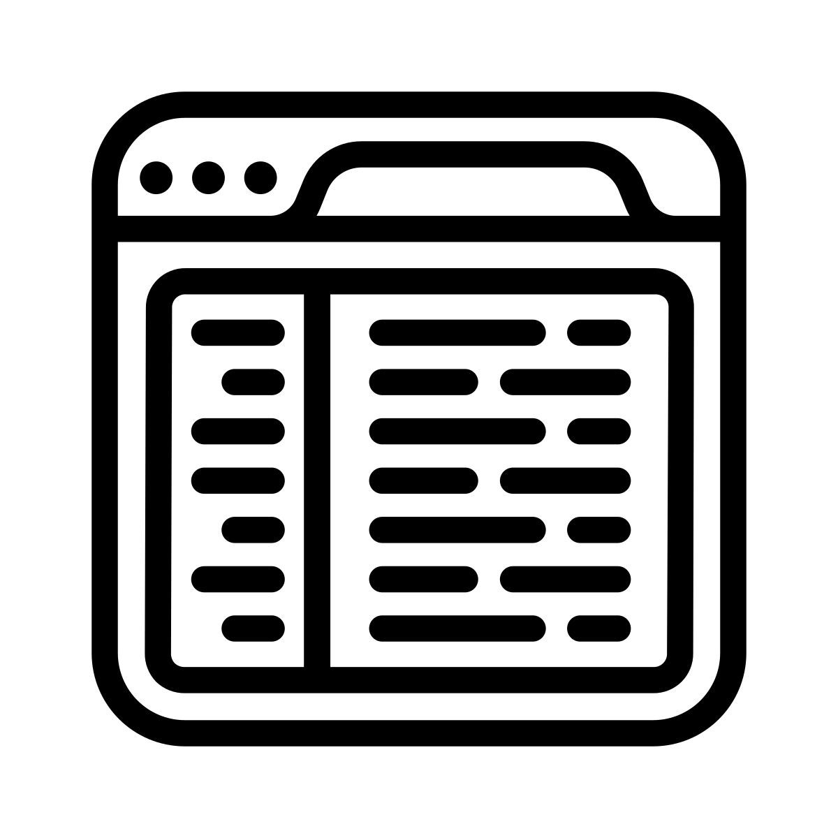 domínio icon