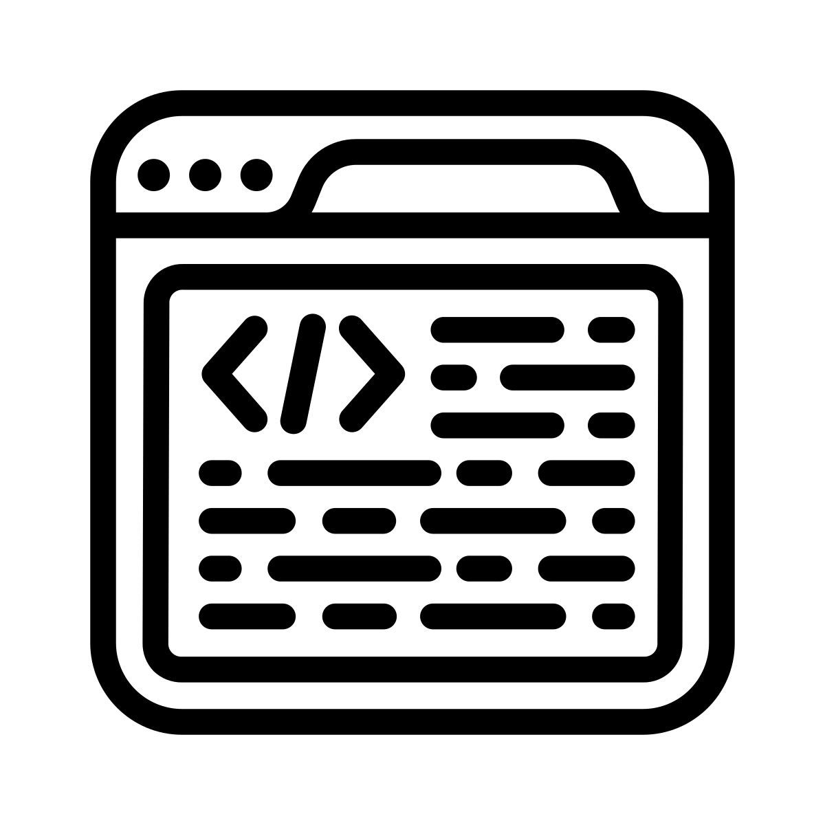 domínio icon