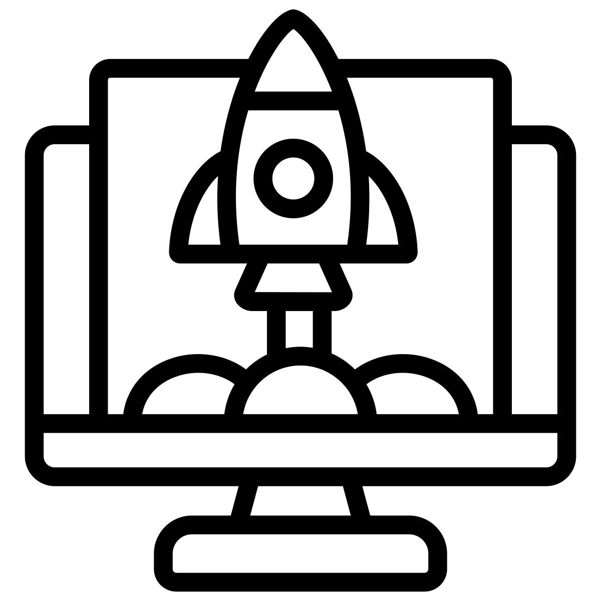 rocket launch icon