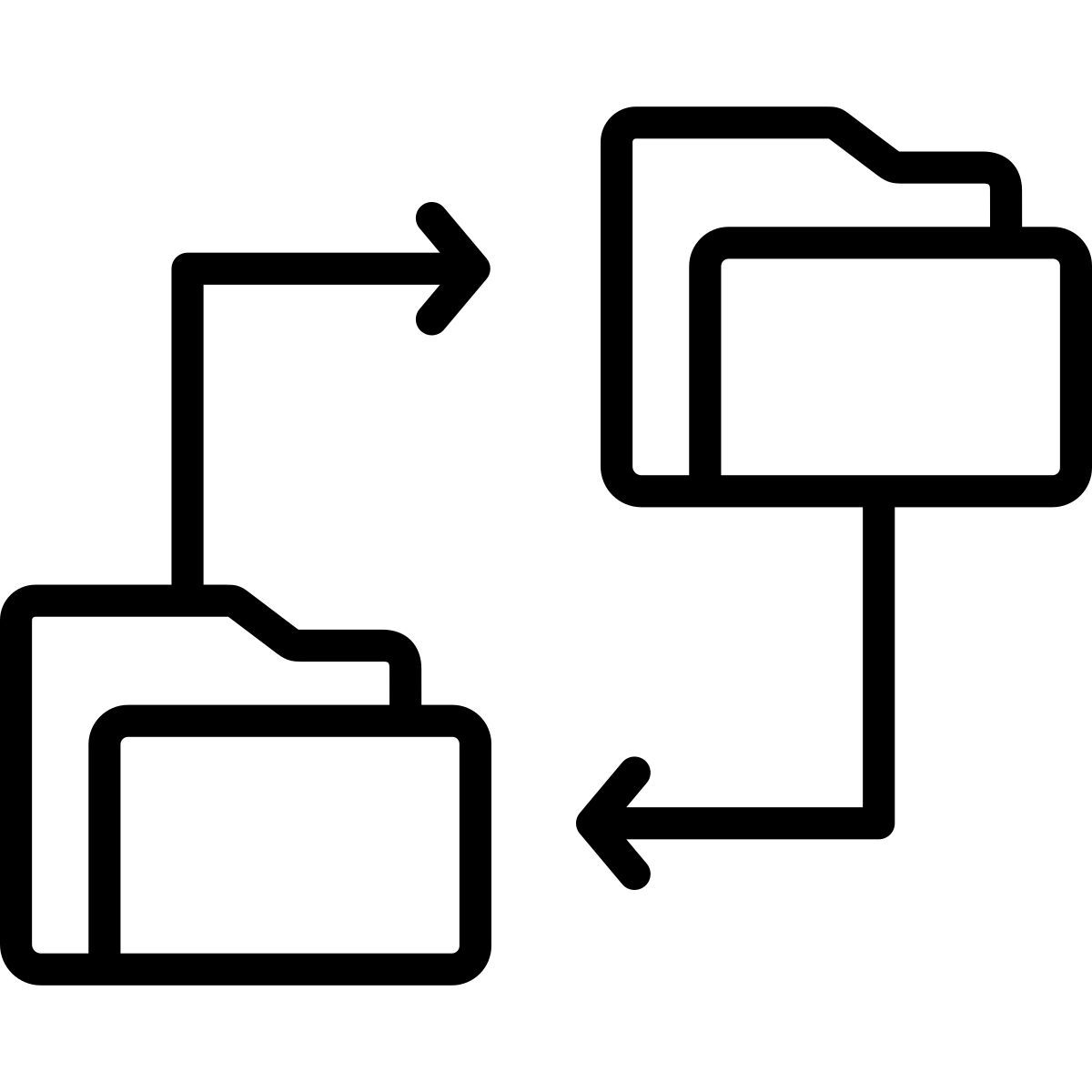 data transfer icon