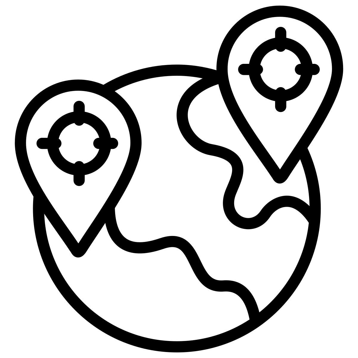 geo targeting icon