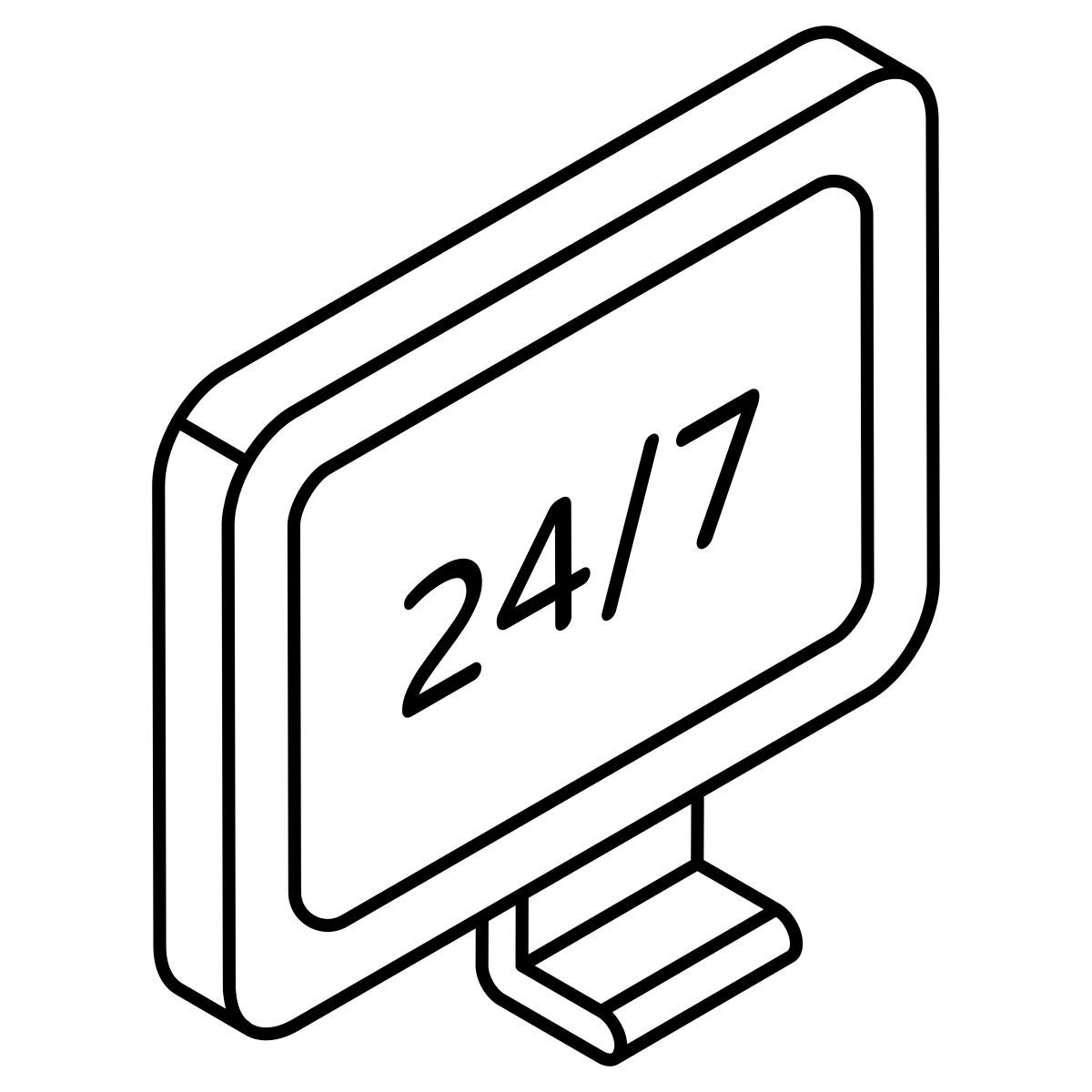 24/7hr service icon