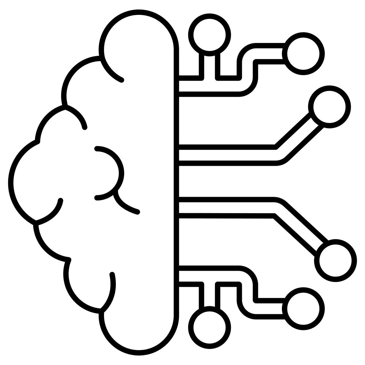 ai brain icon