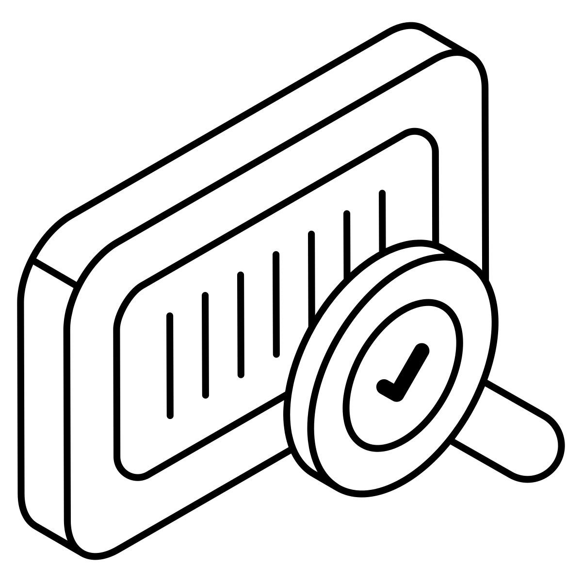 barcode tracking icon