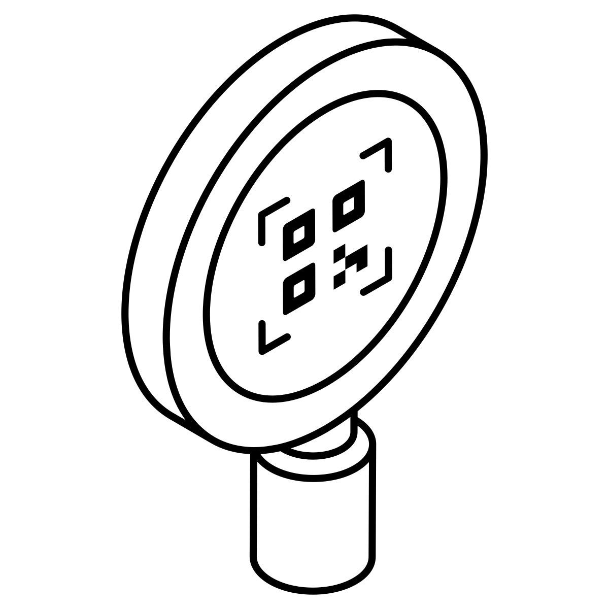 tracciamento del codice a barre icon