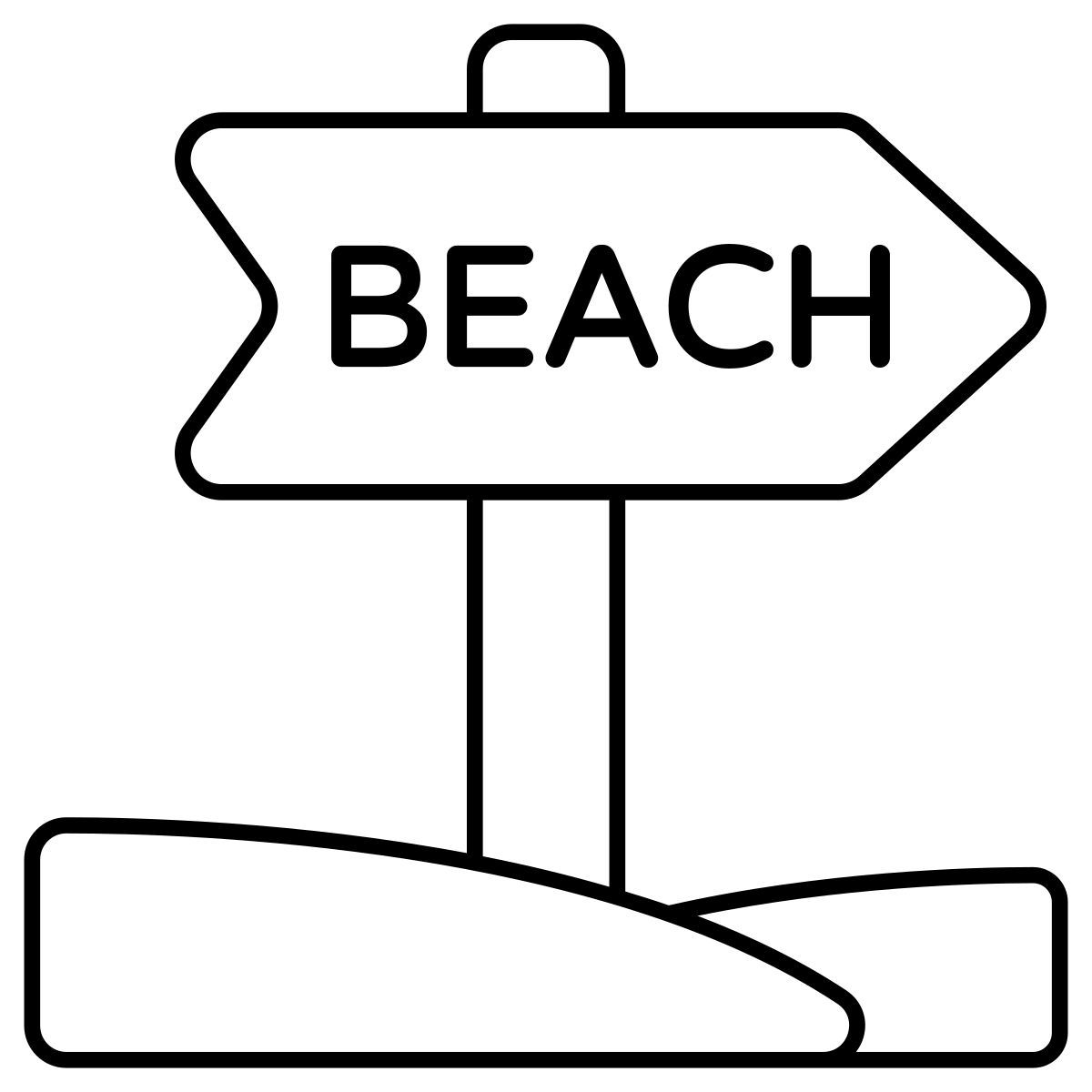 planche de plage icon