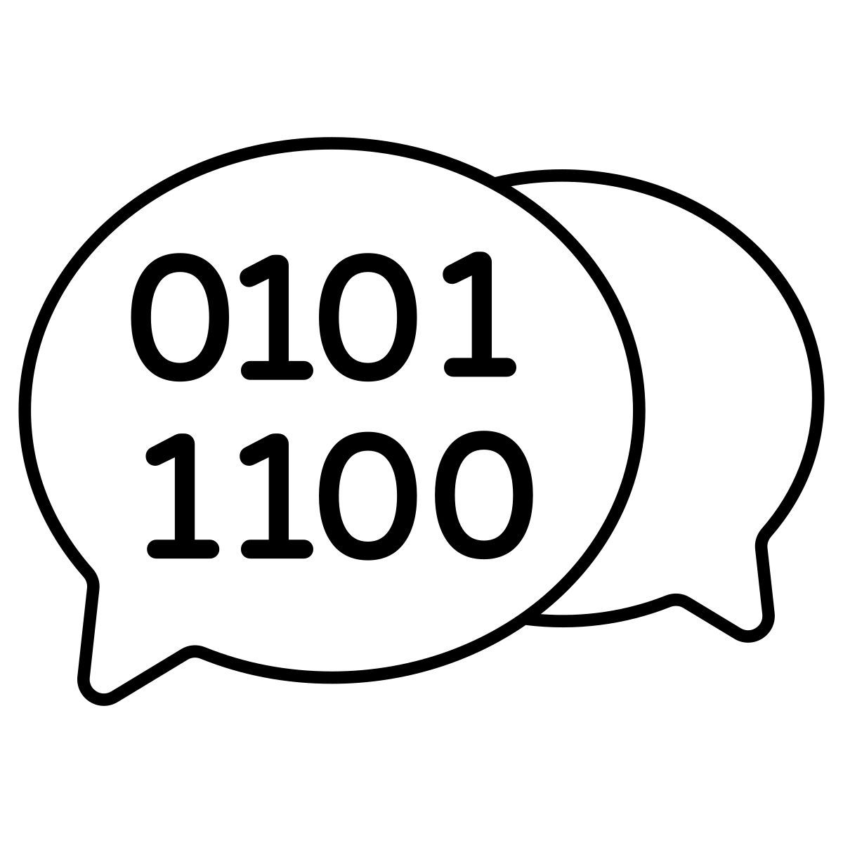 Chat binaria icon