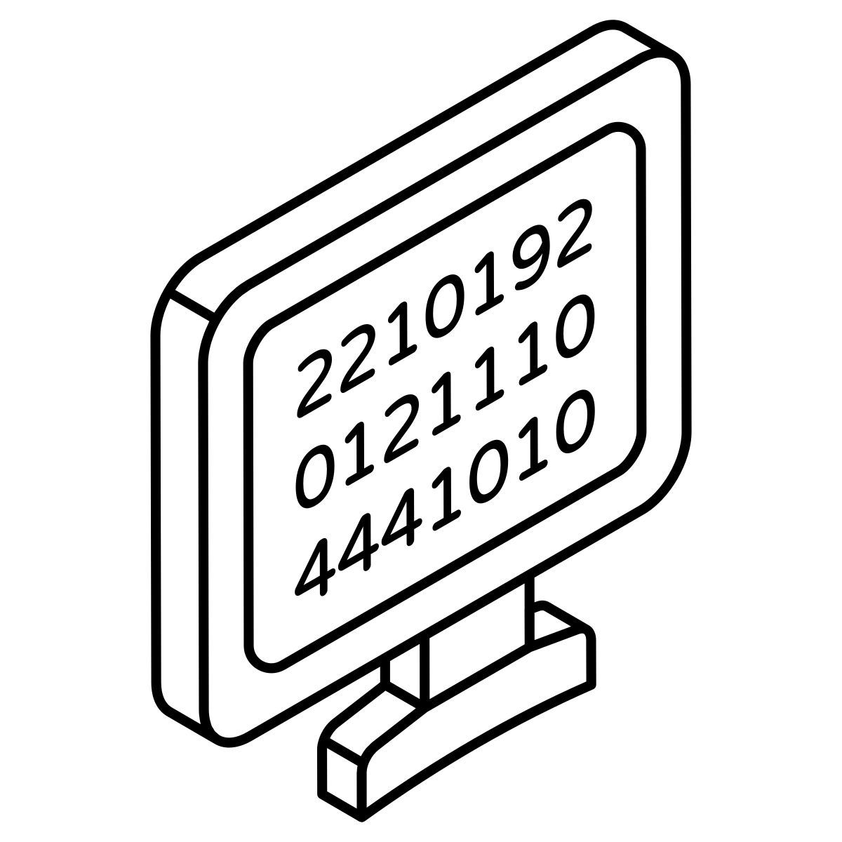 données binaires icon