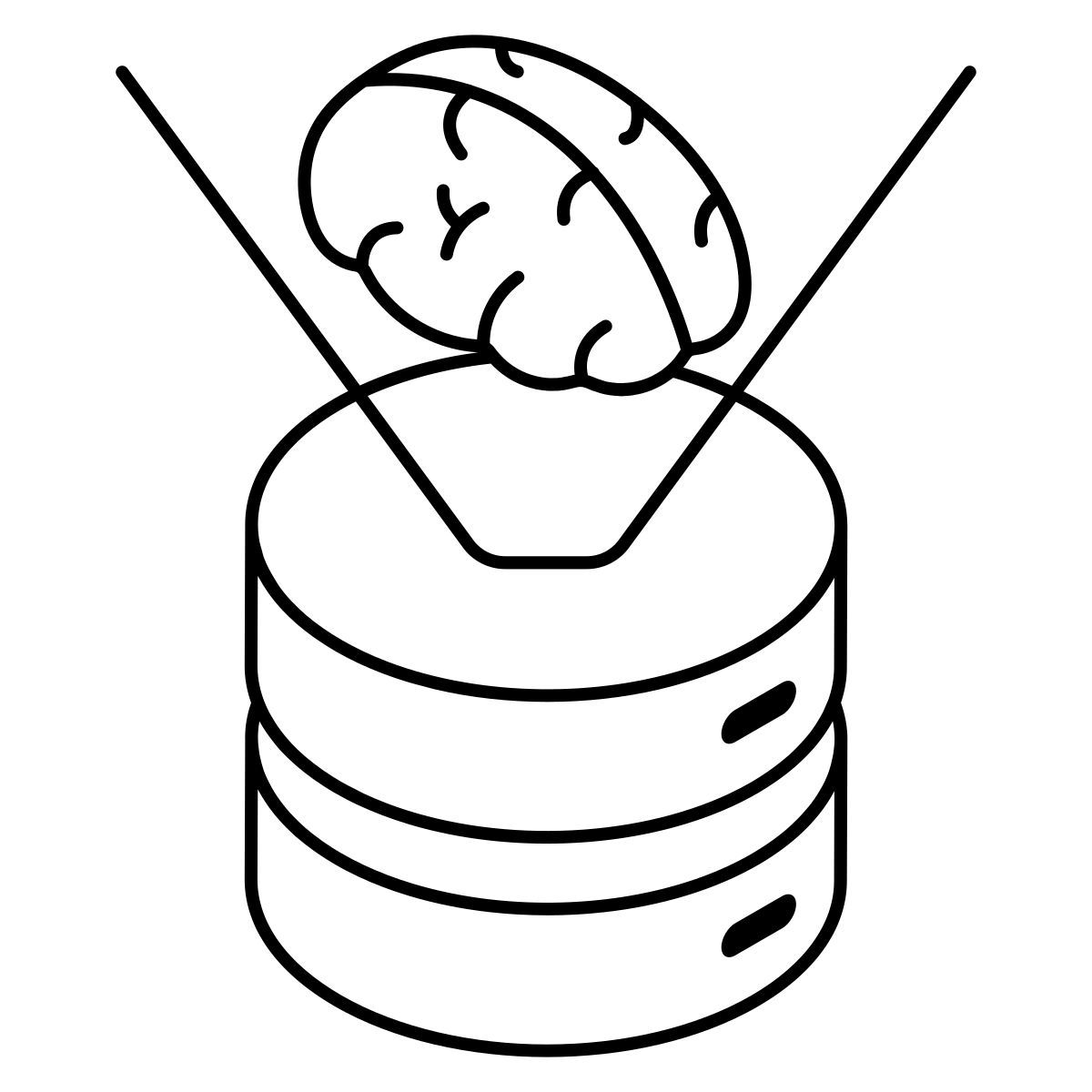 ologramma cerebrale icon