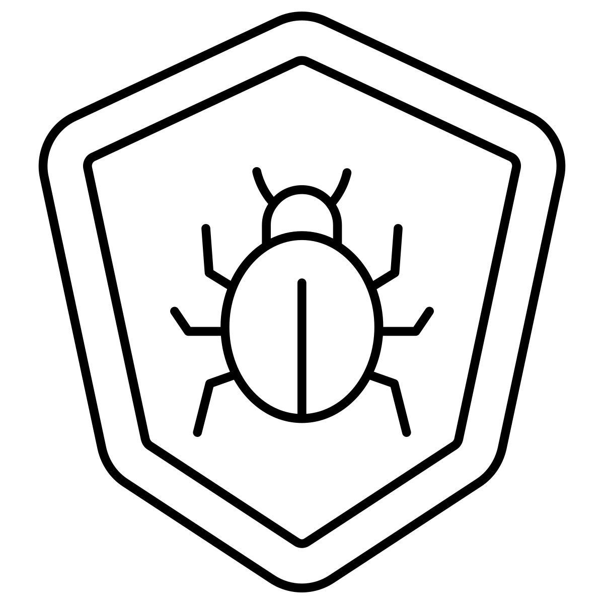 sicurezza dei bug icon