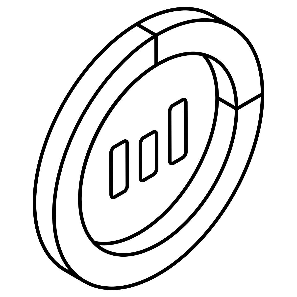 gráfico de negocios icon