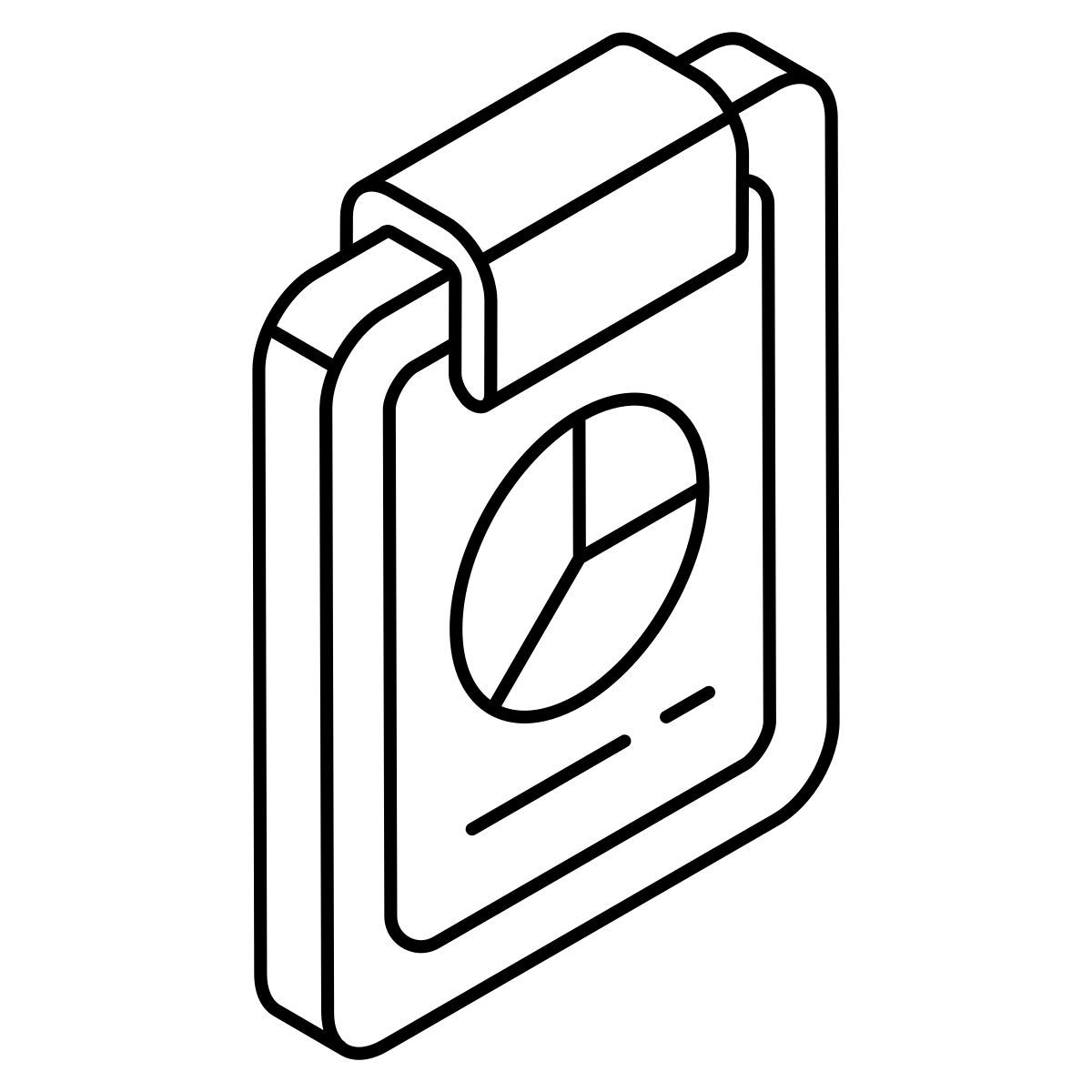 informe de negocios icon