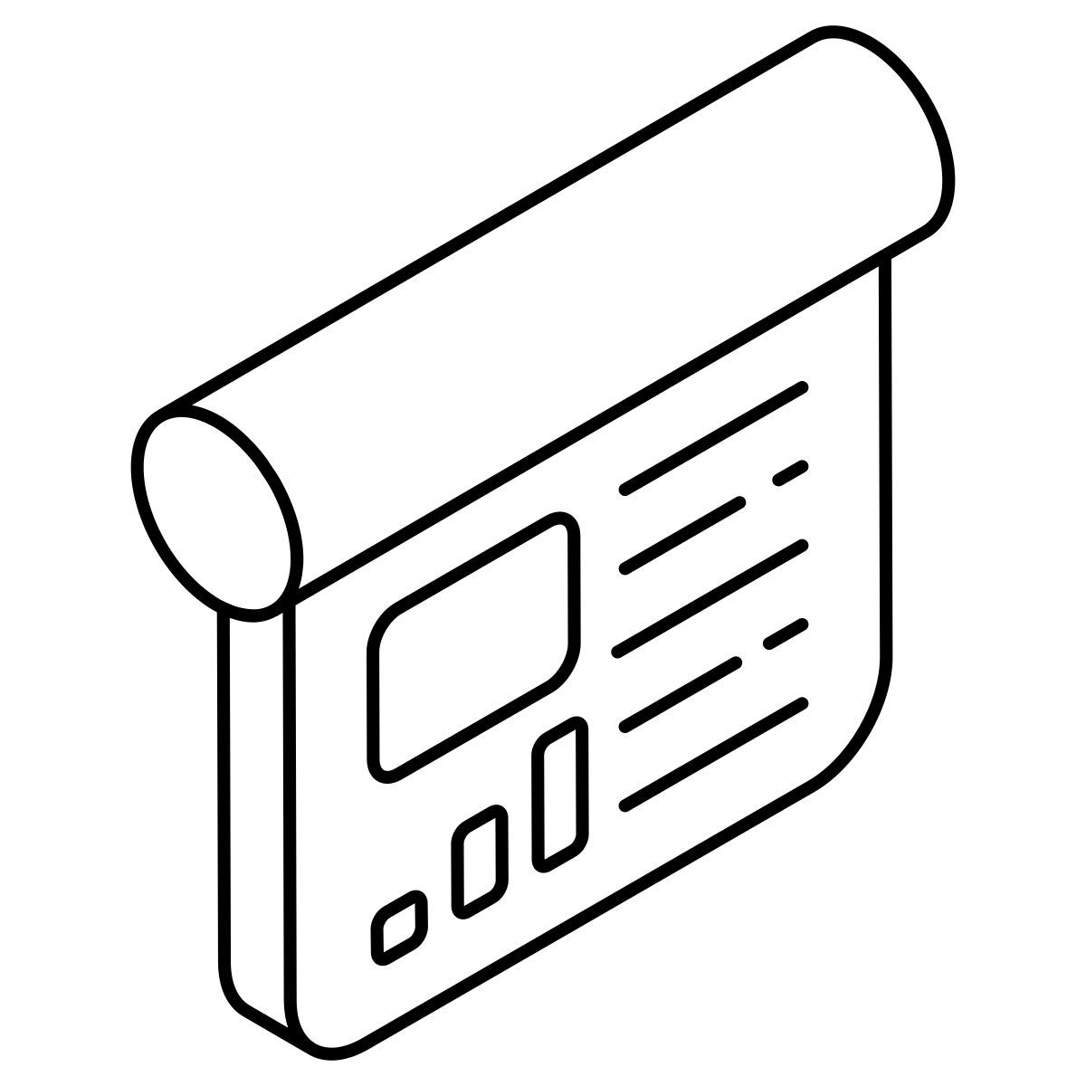 informe de negocios icon