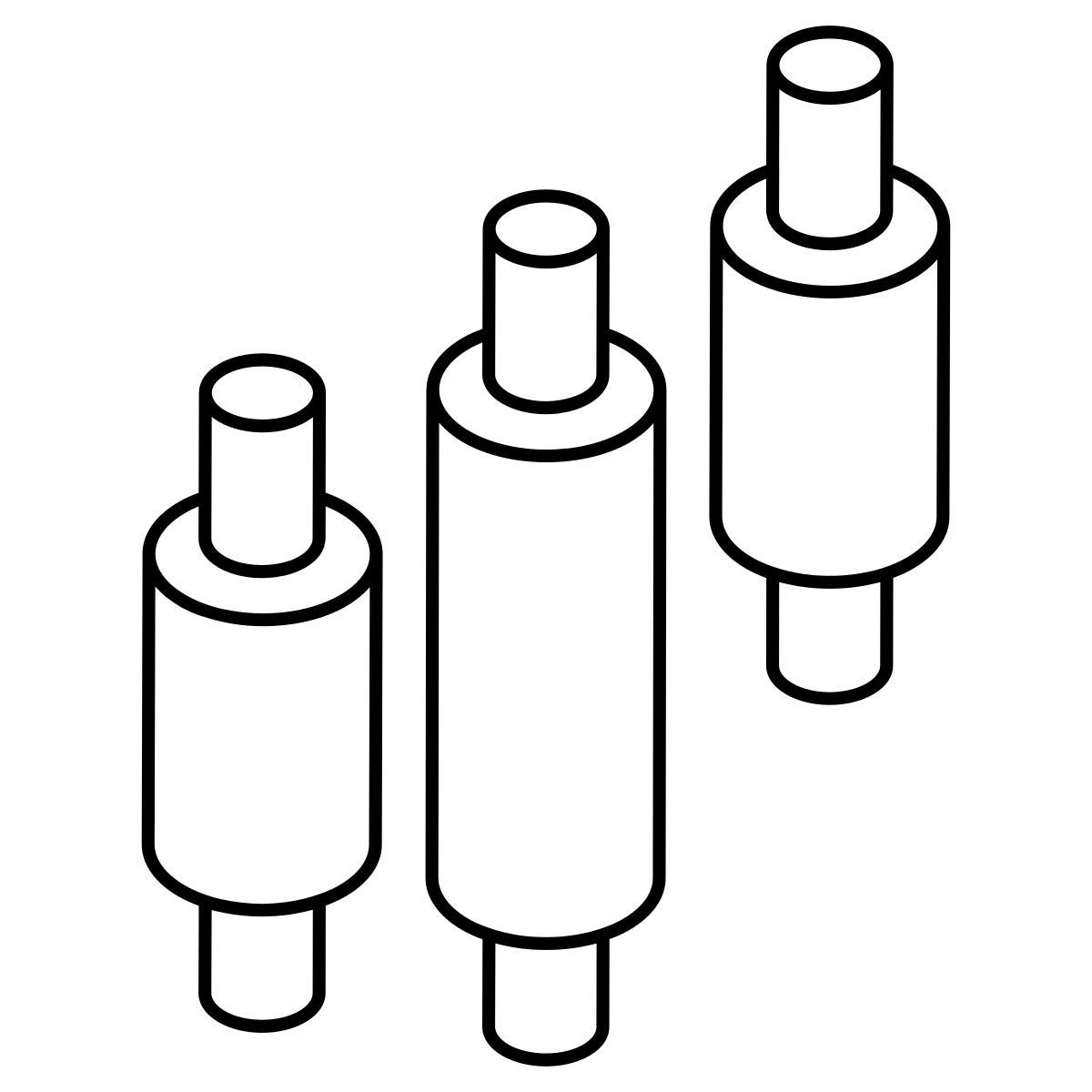 gráfico de velas icon