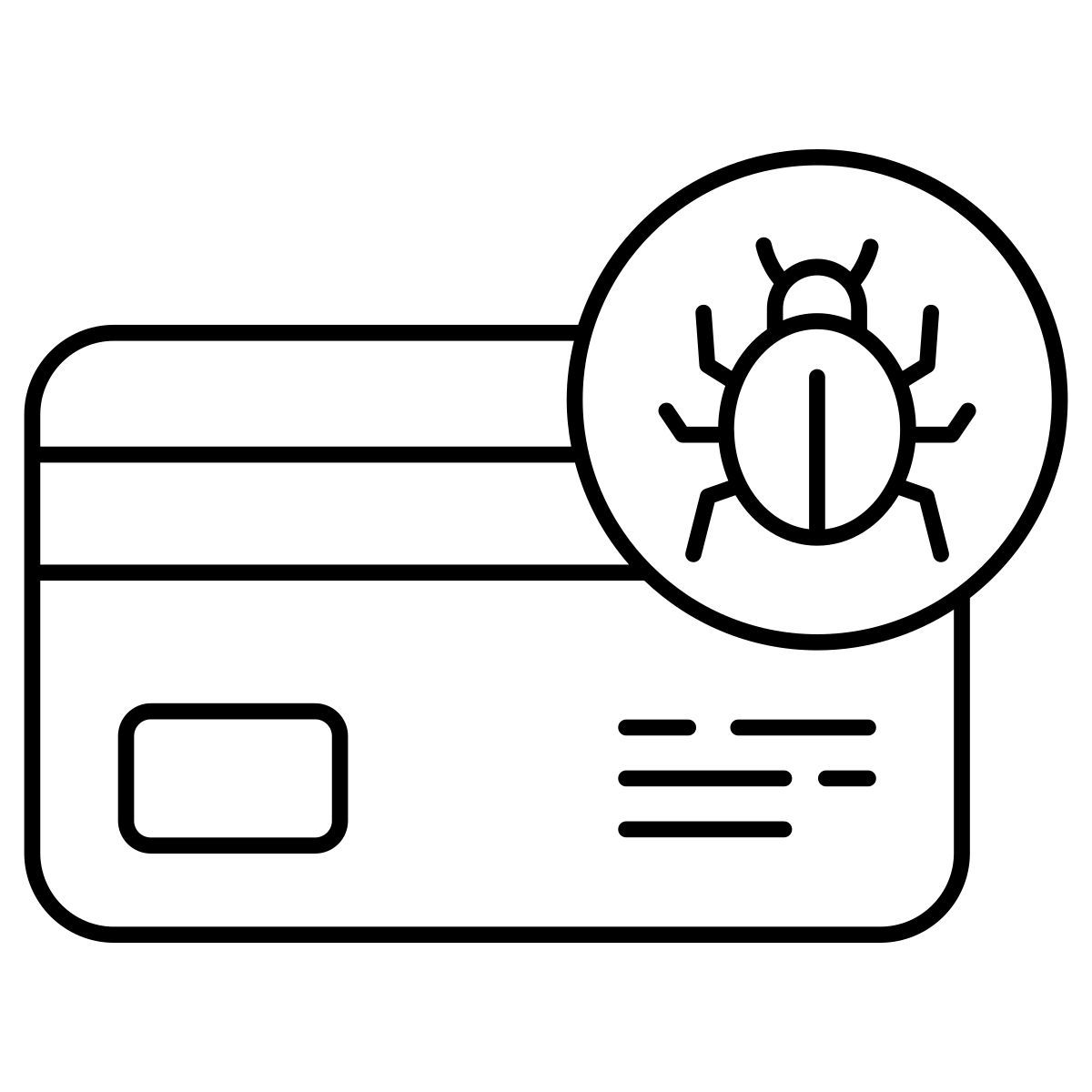 bug della carta icon
