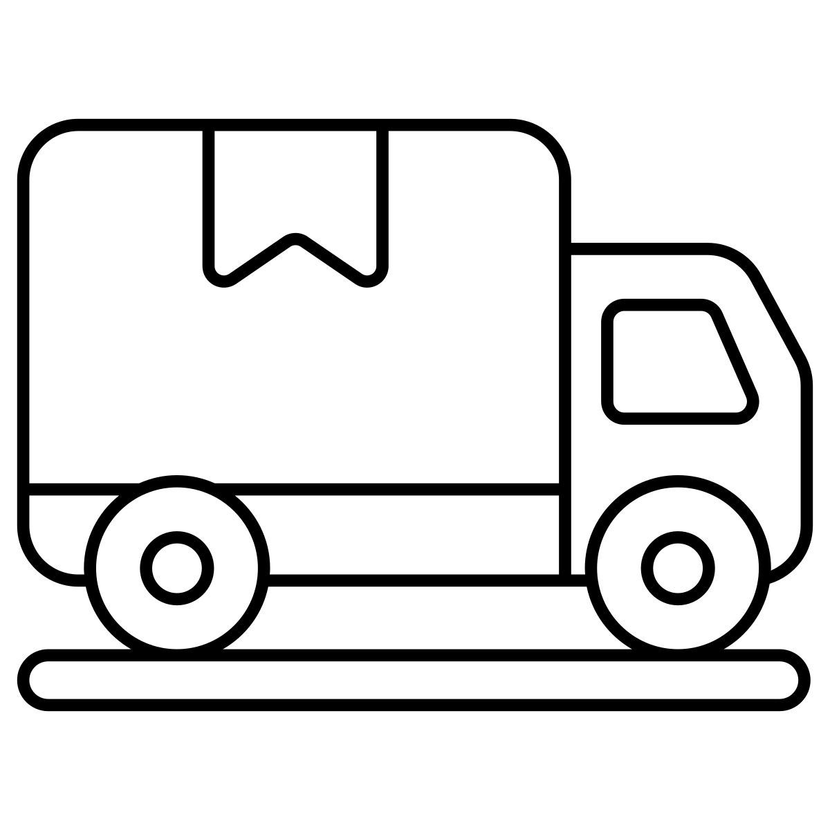 cargo van icon