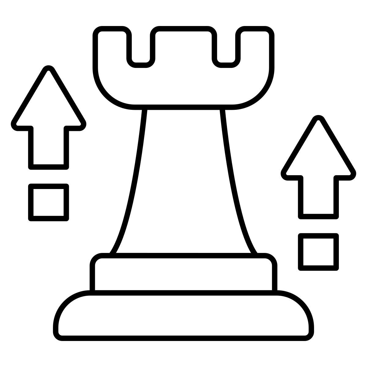 torre degli scacchi icon