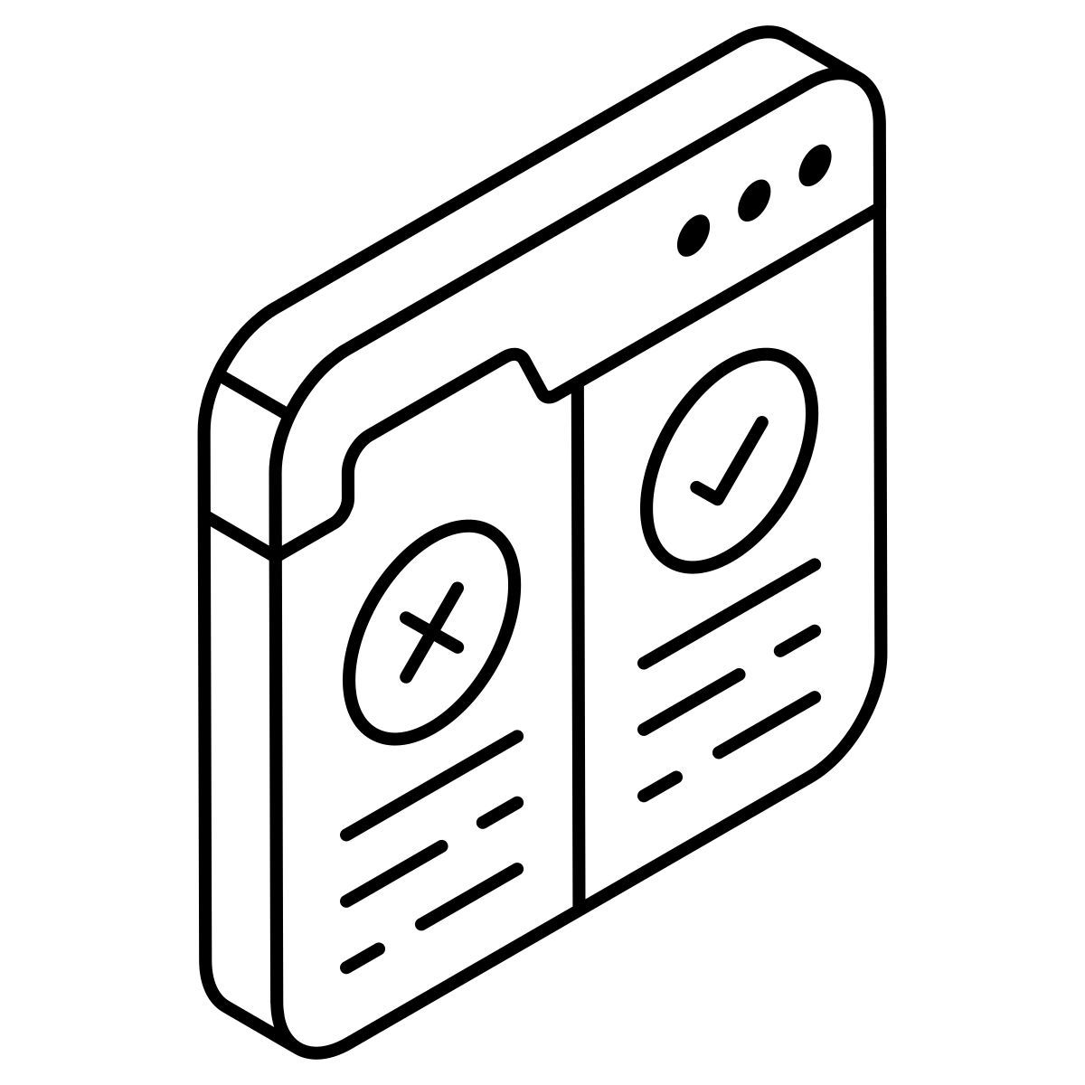 scegli il sito web icon