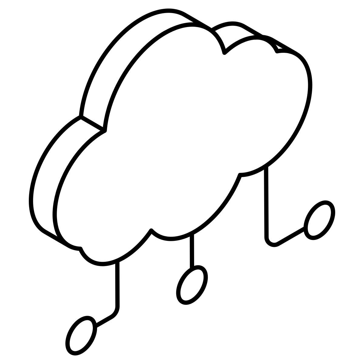 cloud networking icon