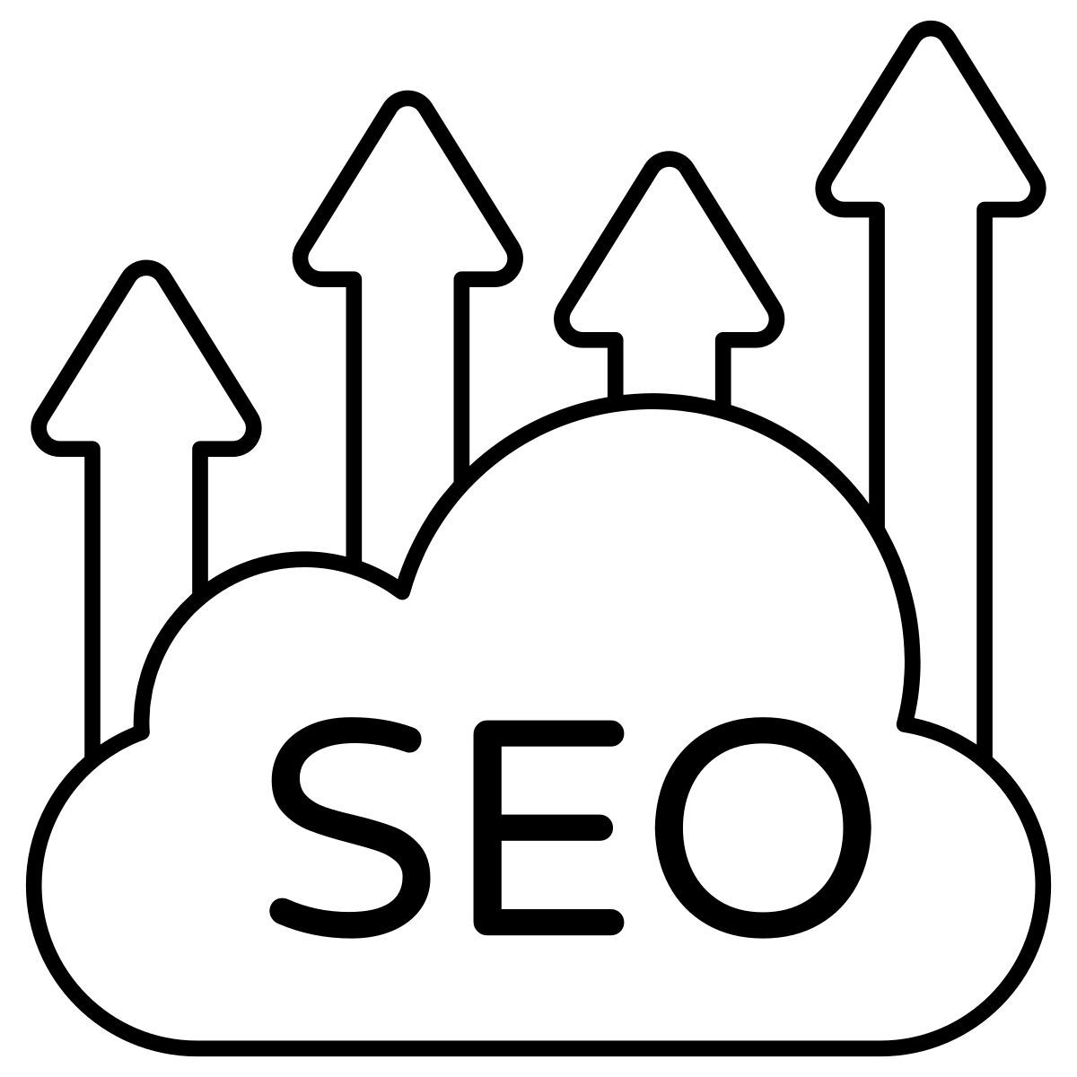 cloud seo icon