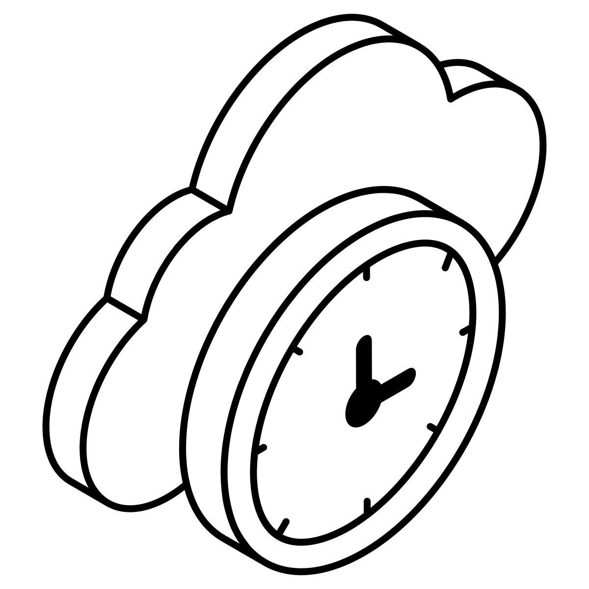 클라우드 타이머 icon