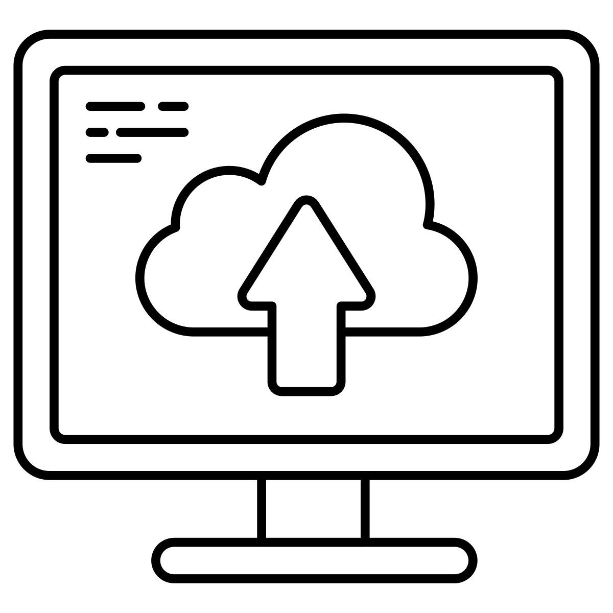 cloud upload icon