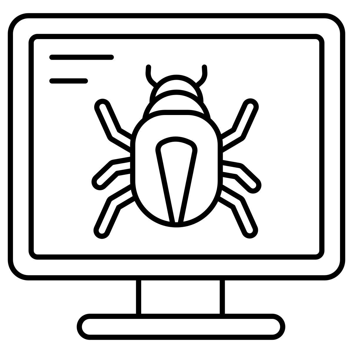 bug de computador icon