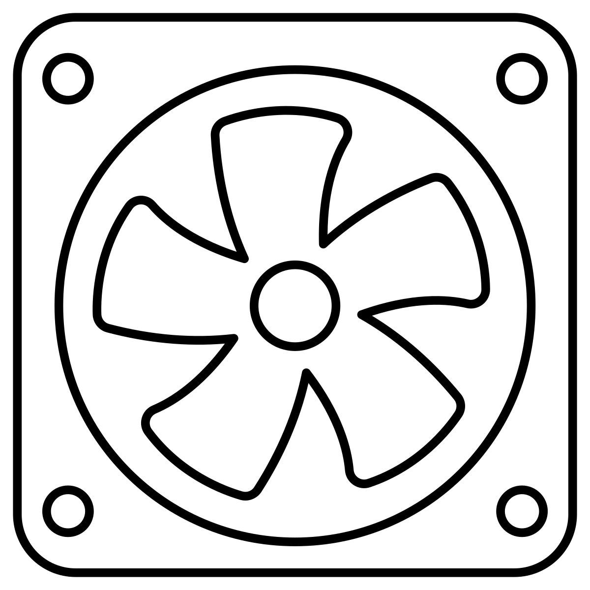 computer fan icon