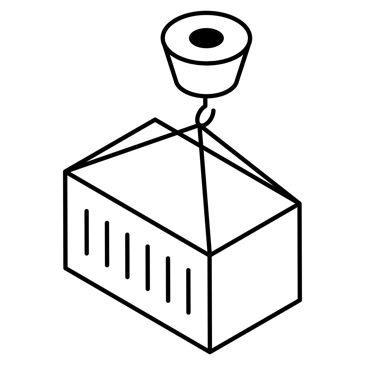 container lifting icon