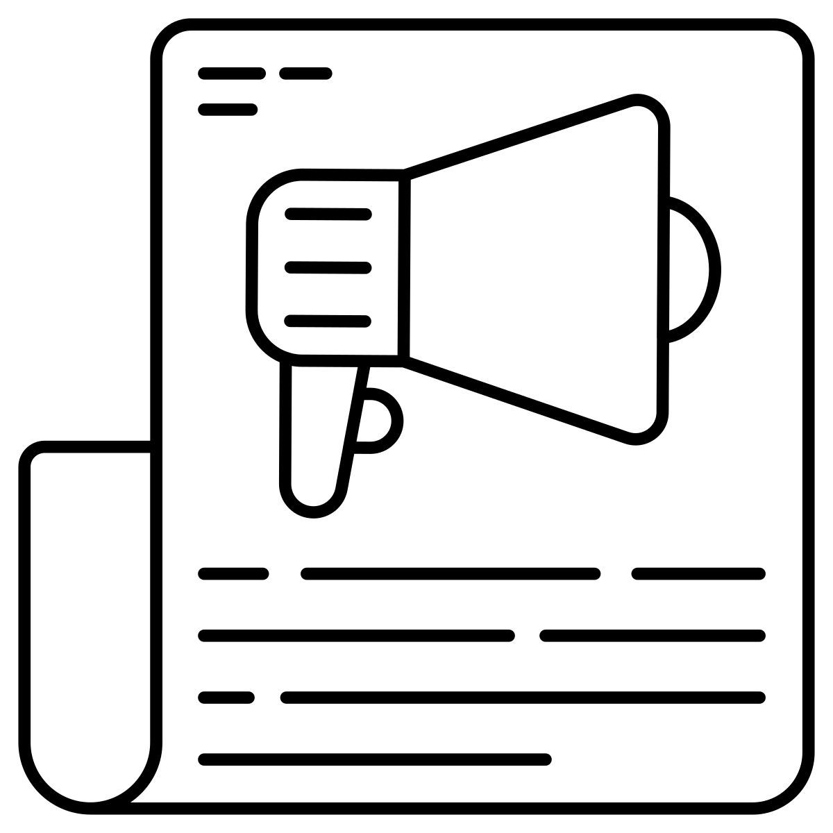 content marketing icon
