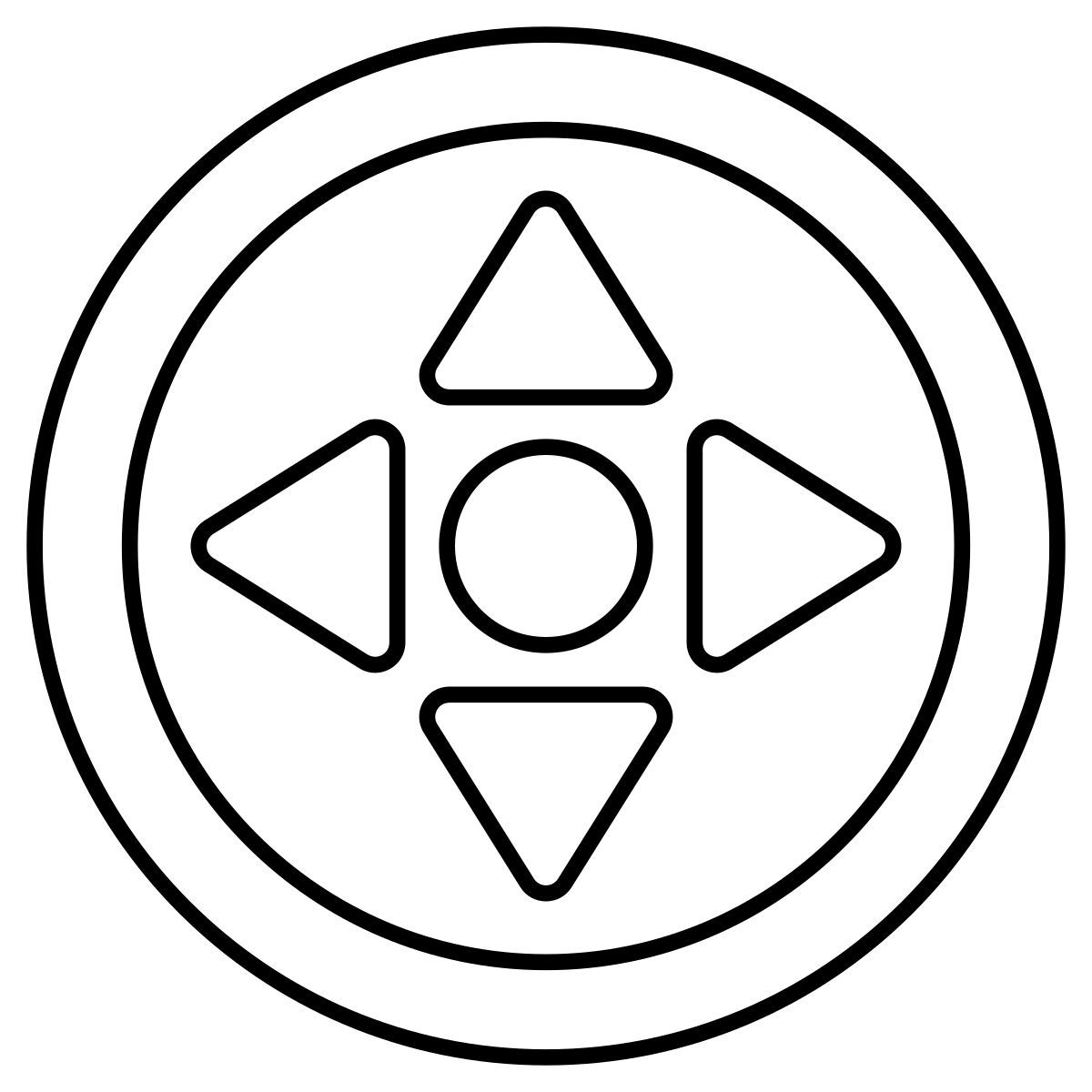 control buttons icon