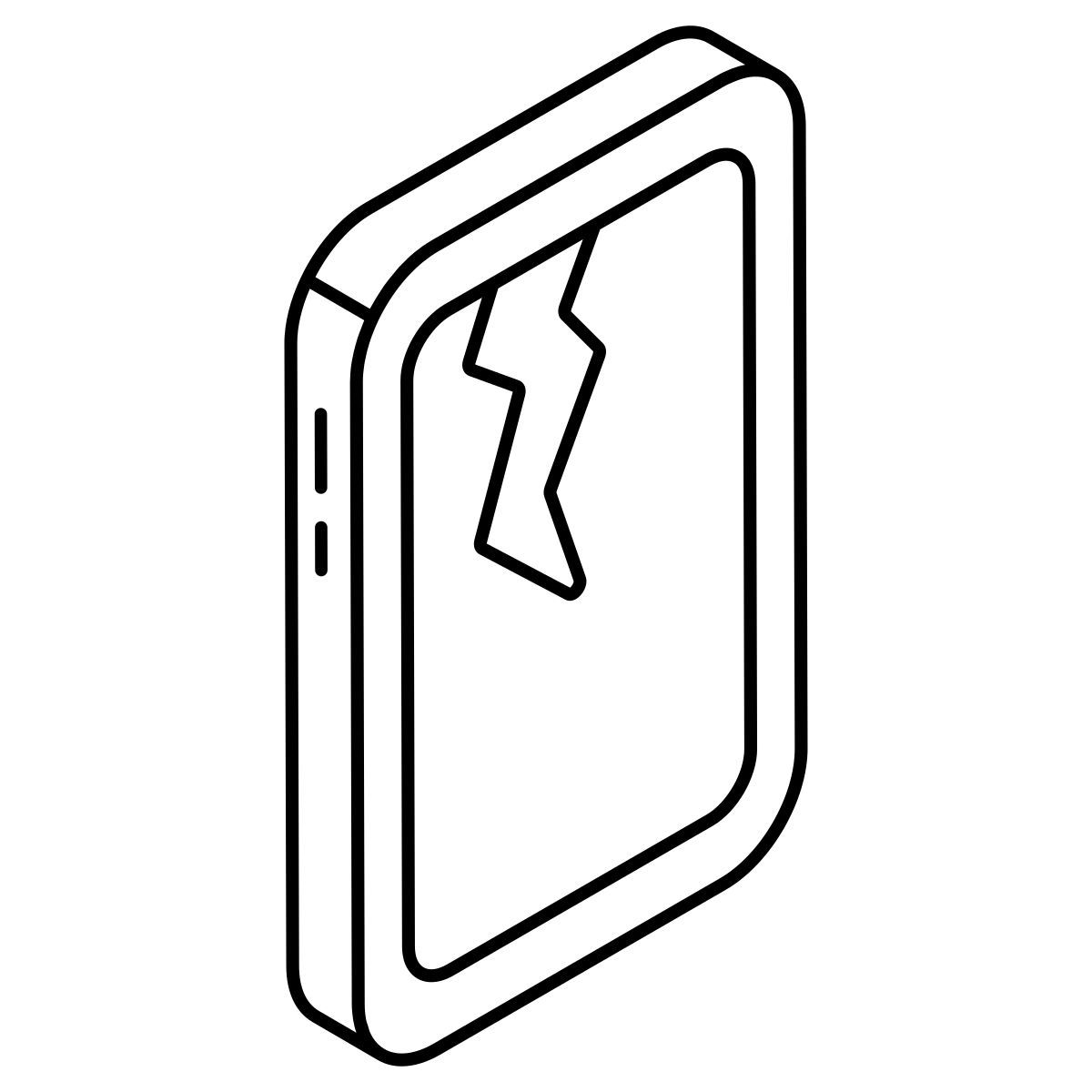 teléfono roto icon