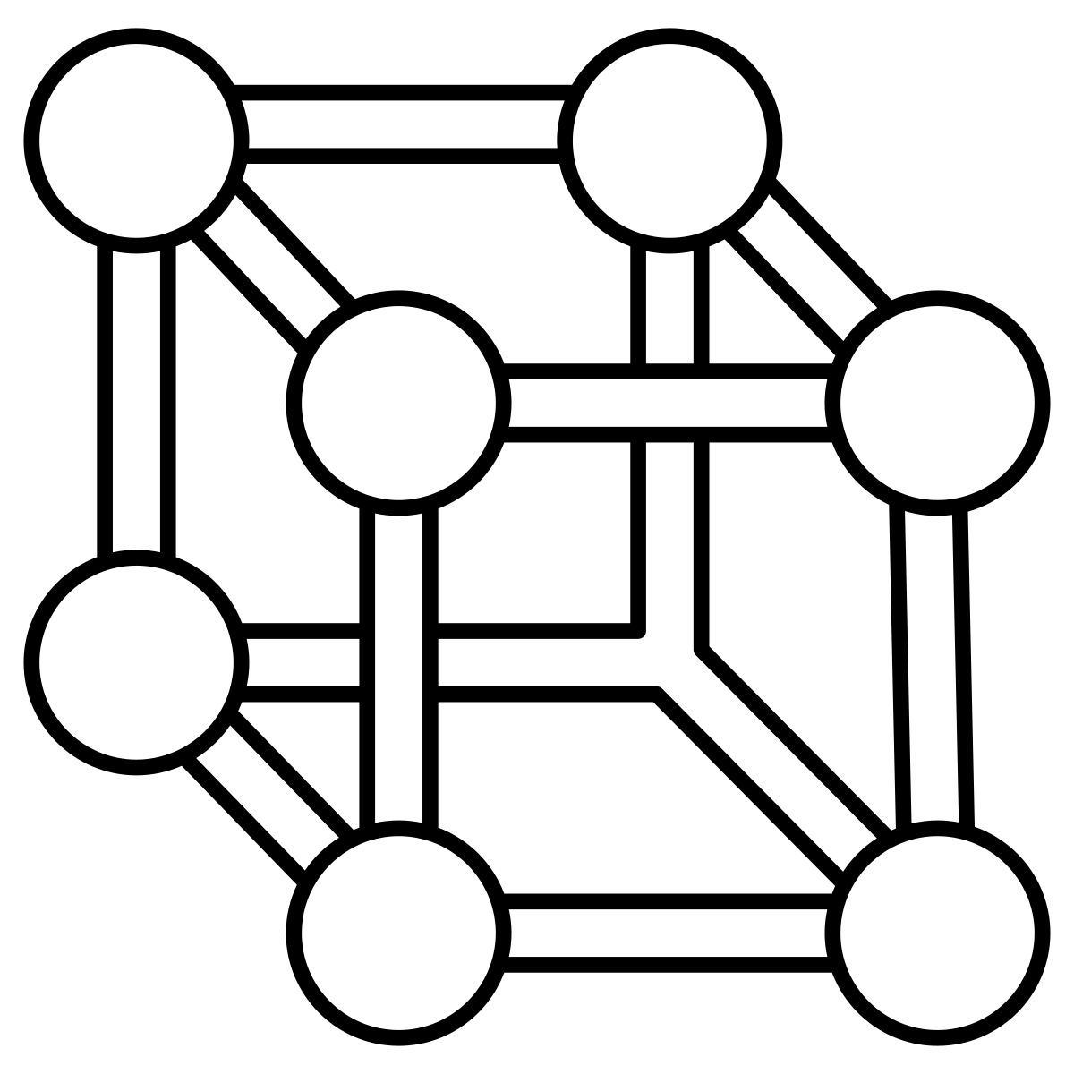 crystal lattice icon
