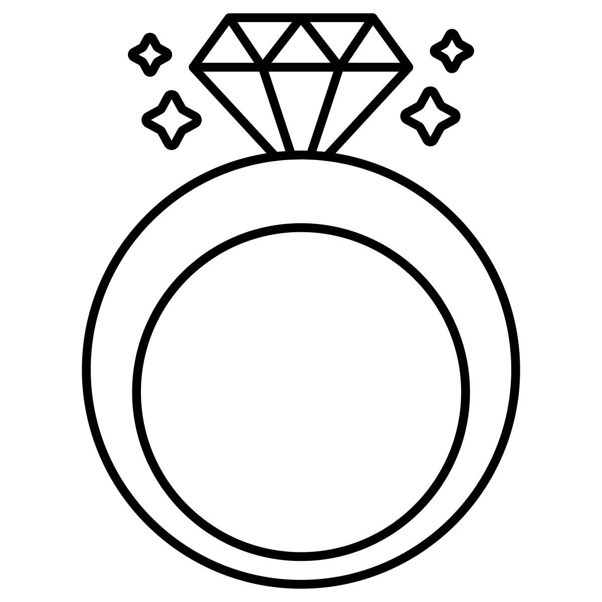 diamond ring icon