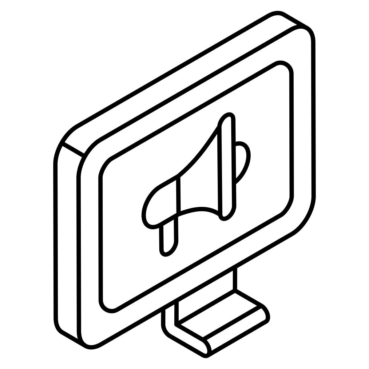 marketing digital icon