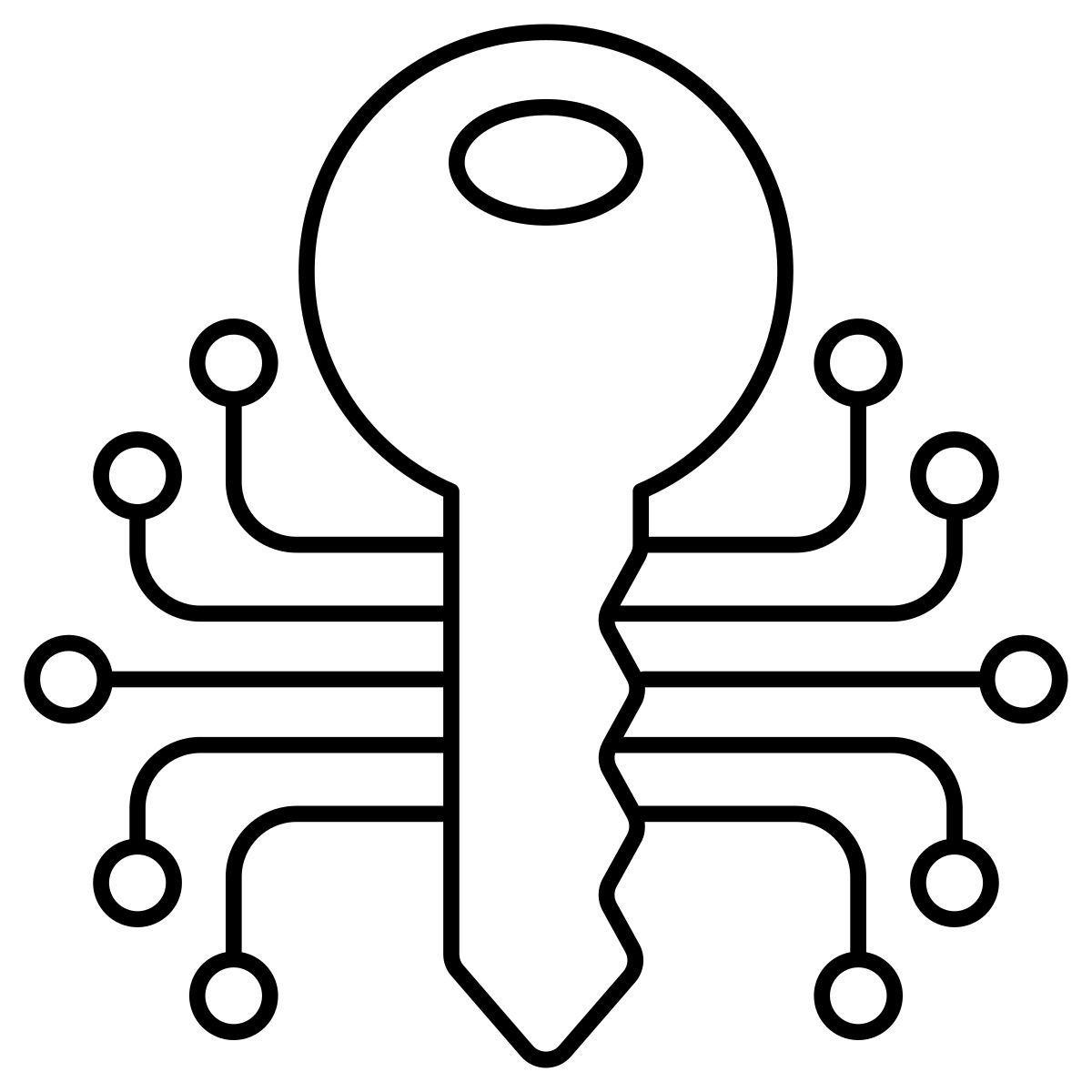 암호화된 키 icon