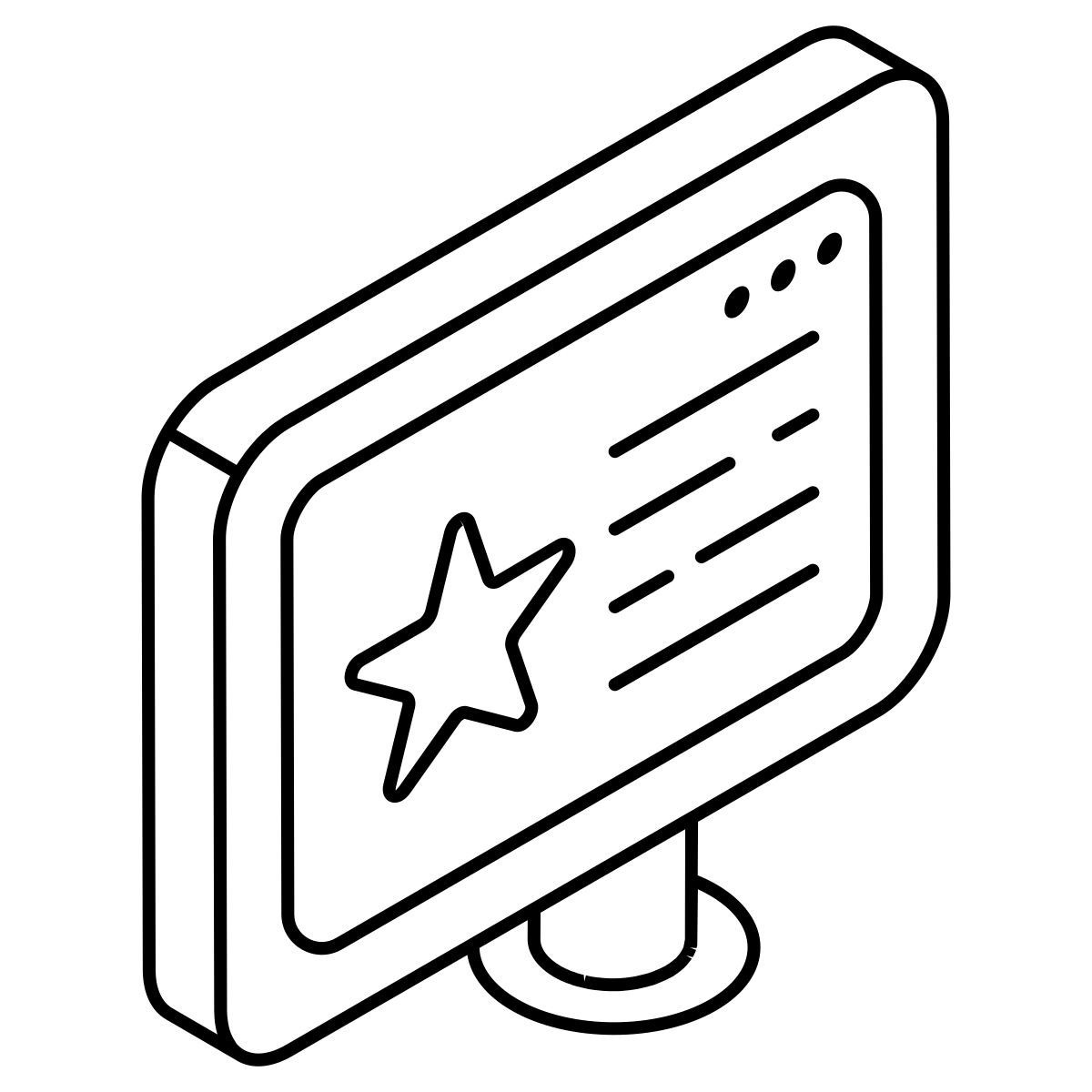 favorite website icon