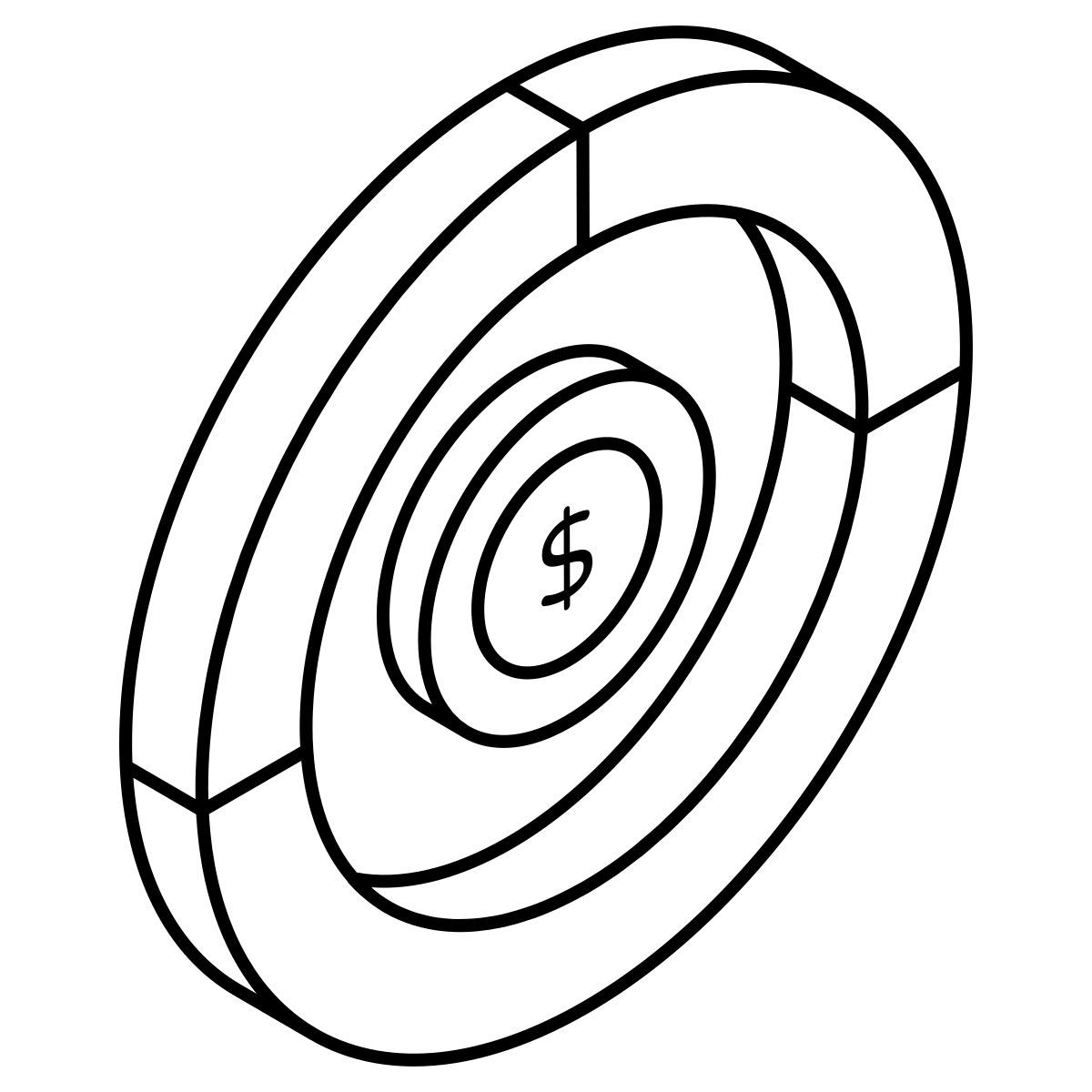 grafico finanziario icon