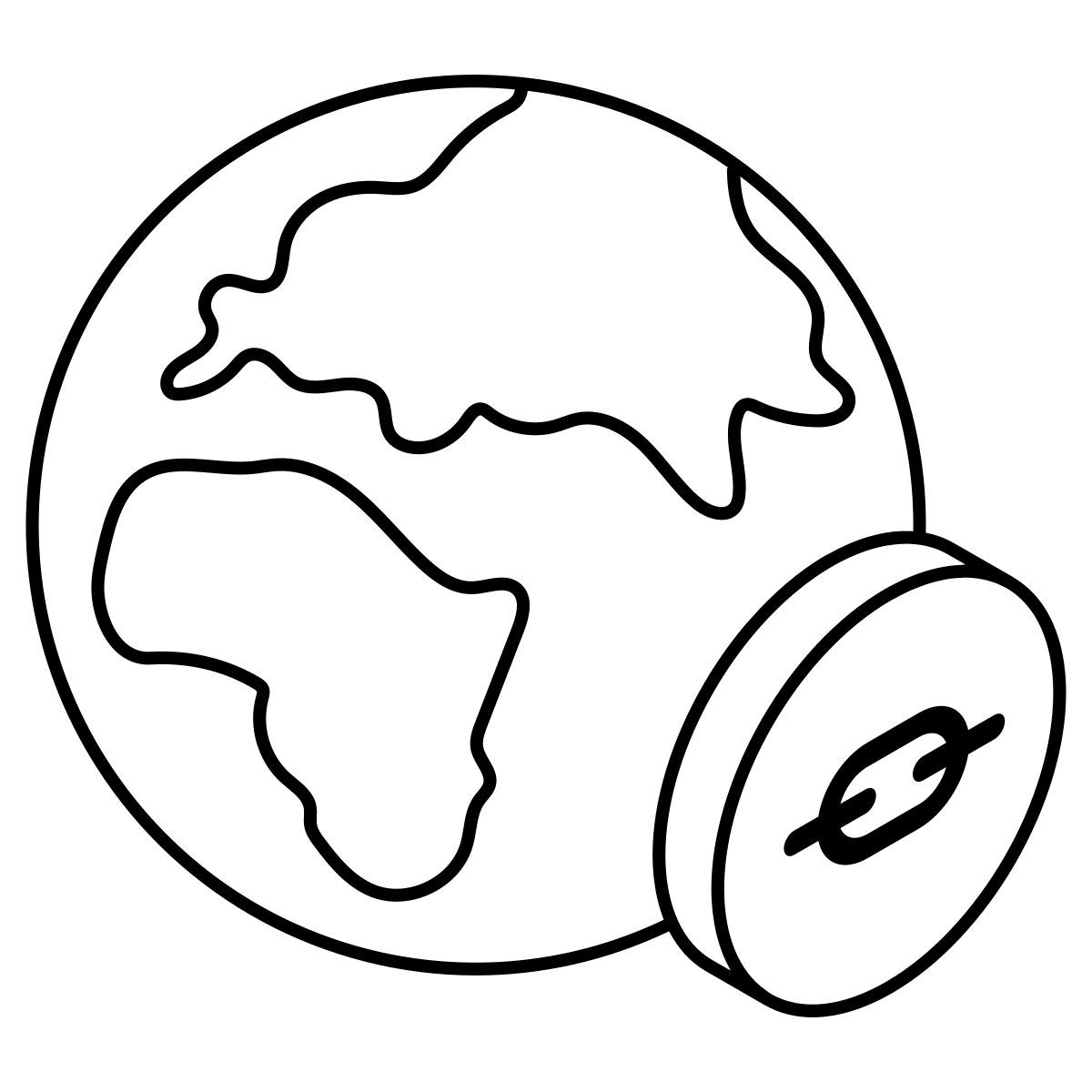collegamento globale icon