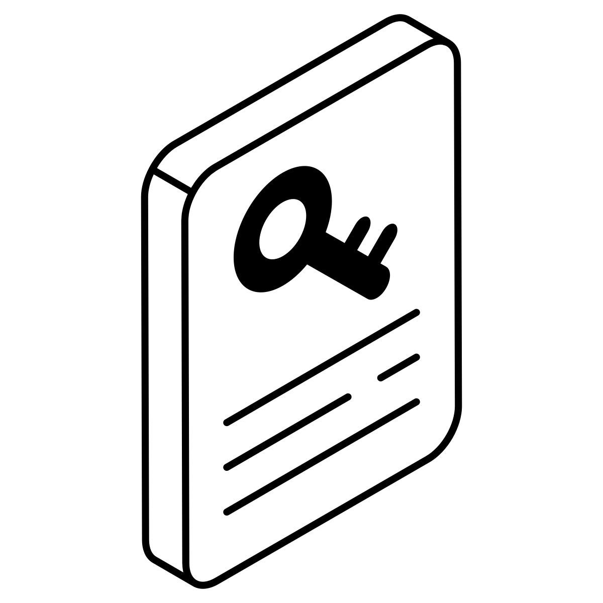 key document icon