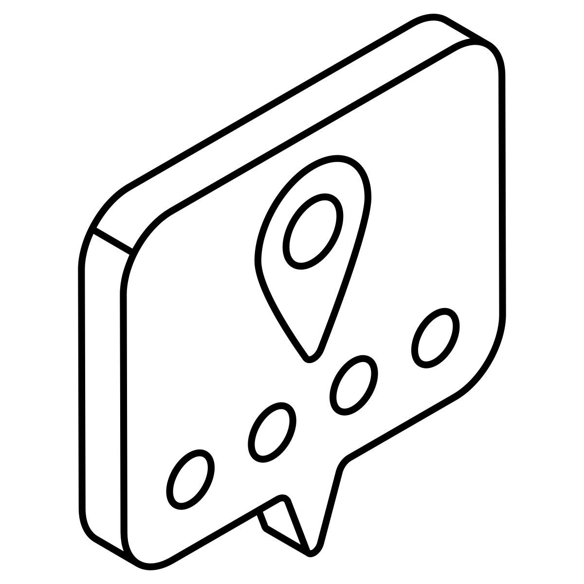 位置聊天 icon